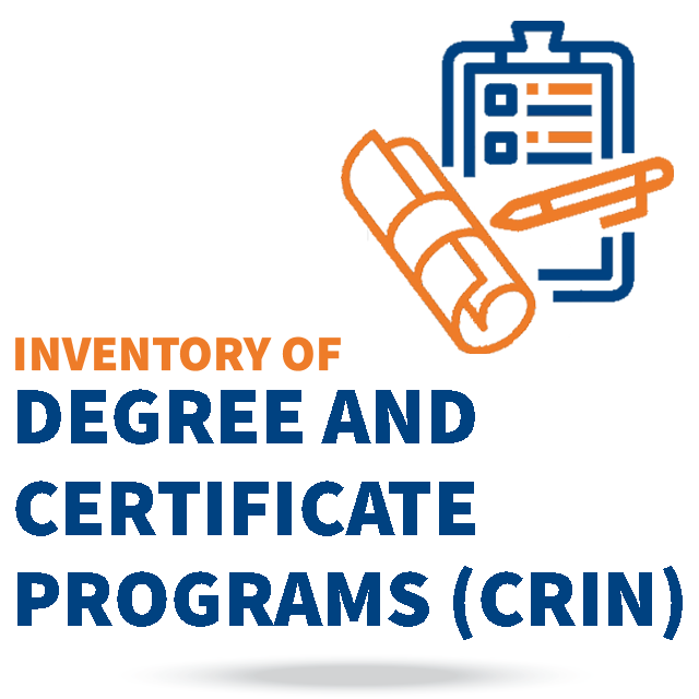 inventory of degree and certificate programs