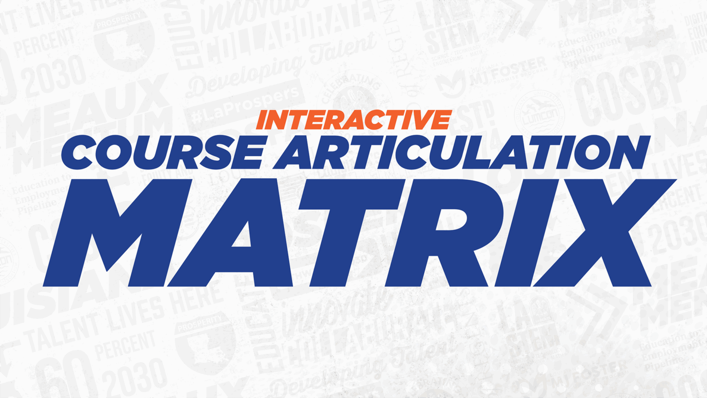 Interactive Course Articulation Matrix