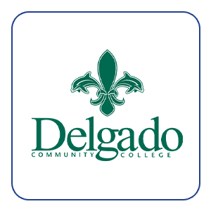 Delgado Community College logo