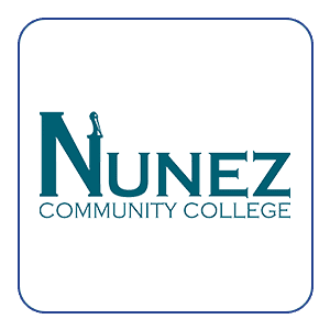 Nunez Community College logo